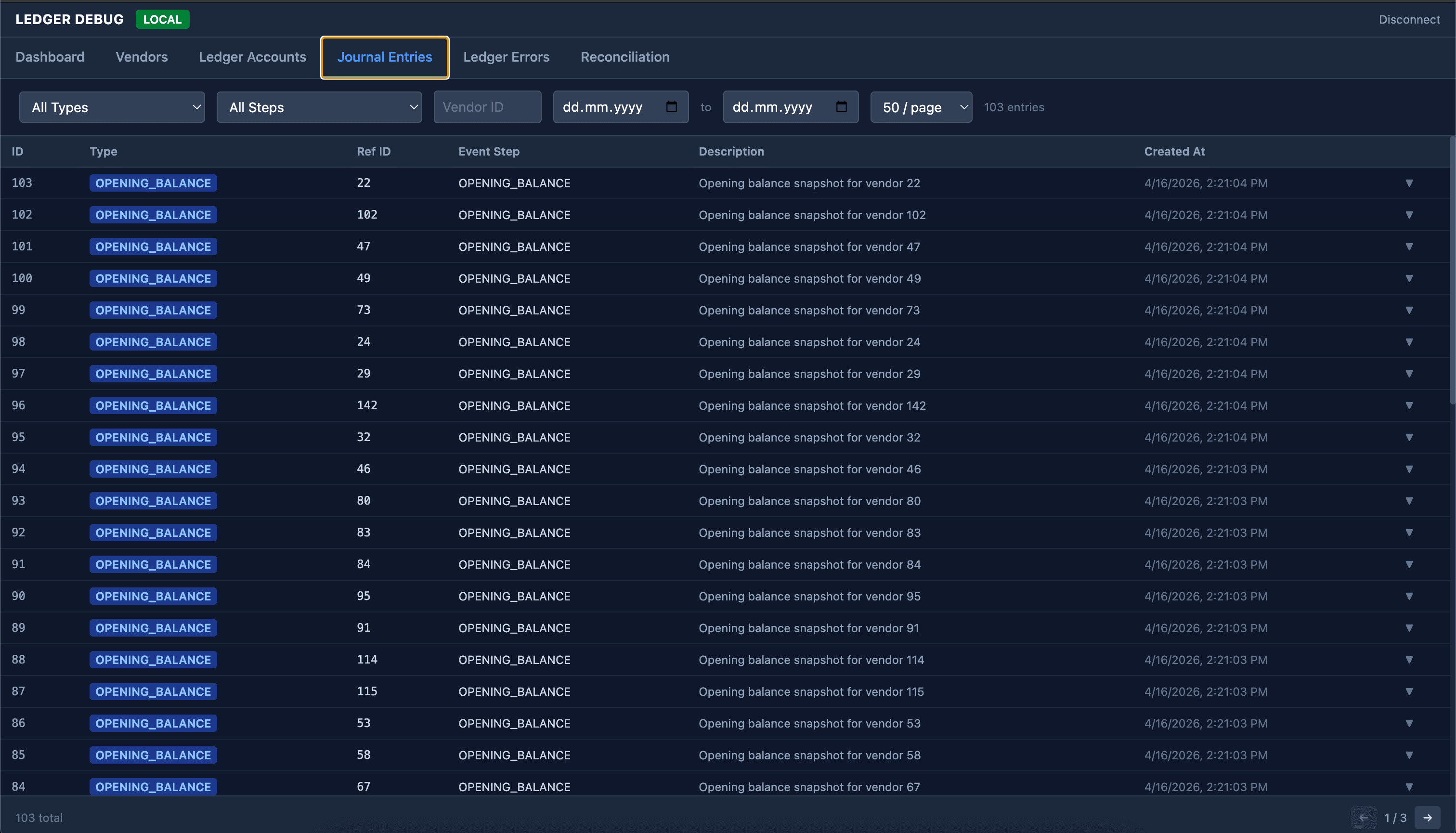 Financial Ledger Inspector App gallery image 3